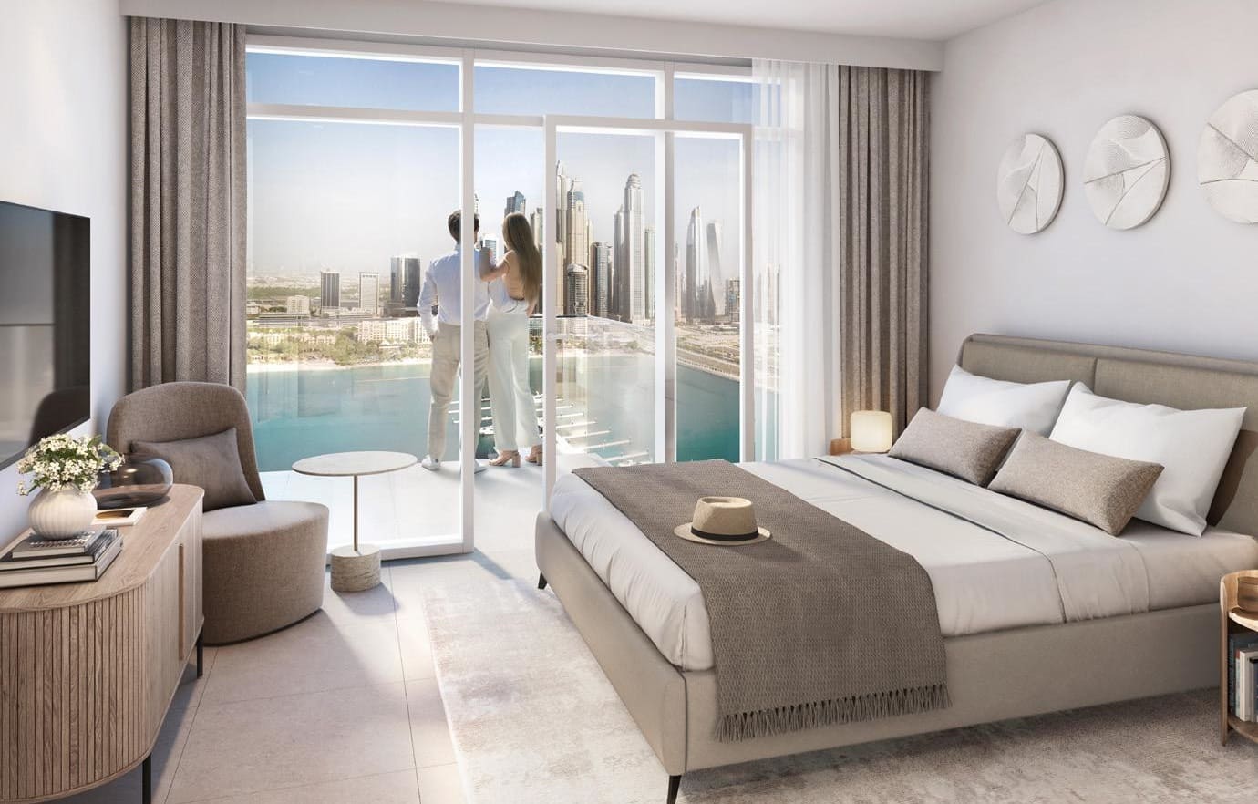 Beach-Mansion-Apartments-At-Emaar-Beachfront-Bedroom