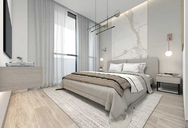 Noor-Apartments-At-Dubai-Production-City-Bedroom